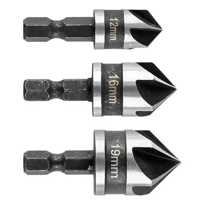 Graphite Set borera za skošenje 3/1, 12-19 mm, 54T423