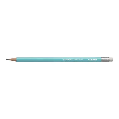 Olovka grafitna s gumicom plava PASTEL