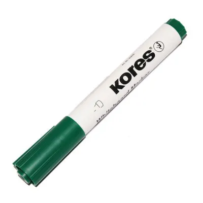 Marker za tablu zeleni KORES