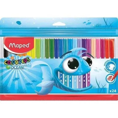 Maped Flomasteri Decorated Ocean, 24 komada