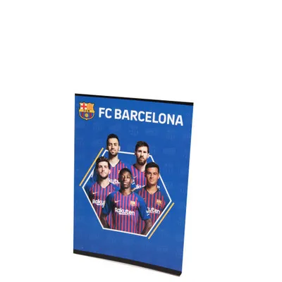 Licence Sveska Barcelona, Meka korica, A5, 54 lista, Bez linija, Plavo-ljubičasta
