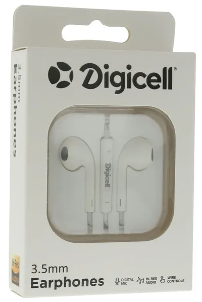 Digicell Slušalice 3.5m, Bijele