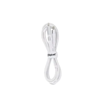 Digicell Kabl 2u1 Rapid Series Braided, Bijeli
