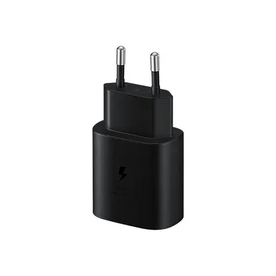 Samsung Ultra brzi USB-C zidni punjač  25W  EP-TA800XBEGWW (kabl uključen), Crni