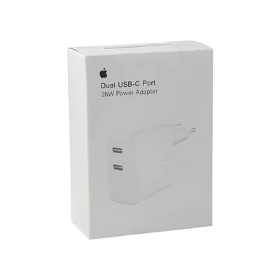 Apple Naponski adapter 35W Dual USB-C Port, Bijeli