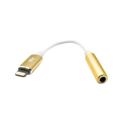 Digicell Adapter Lightning to 3.5mm, Zlatni