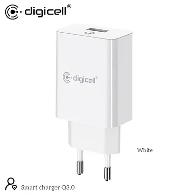 Digicell Pametni punjač Q3.0, Bijeli