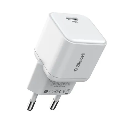 Digicell GaN Punjač 1C PD 30W, Bijeli