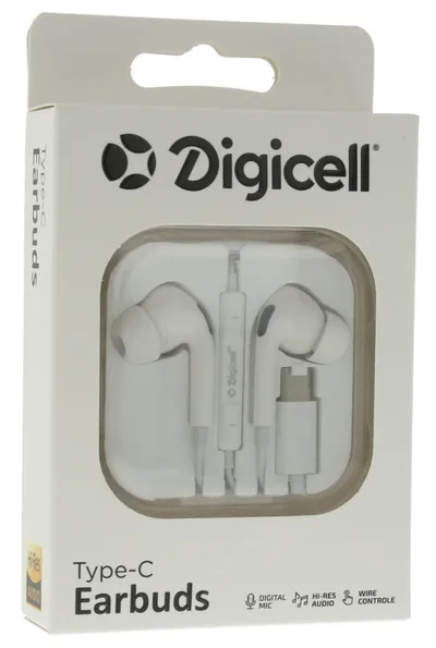 Digicell Slušalice Type-C, Bijele