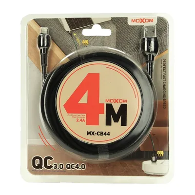 Moxom Kabl USB  MX-CB44 micro, Crni