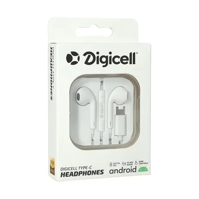 Digicell Slušalice Type-C, Bijele