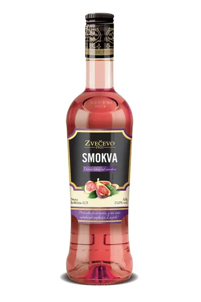 Zvečevo Liker Smokva 25%, 0,7L