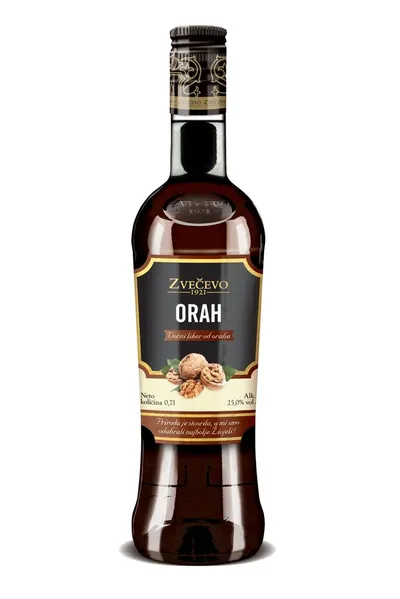 Zvečevo Liker Orah 25%, 0,7L