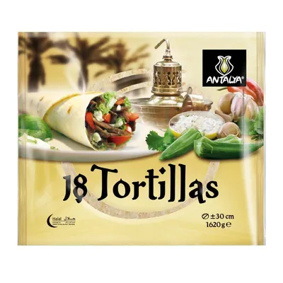 Antalya Tortilje, 30cm, 18 komada