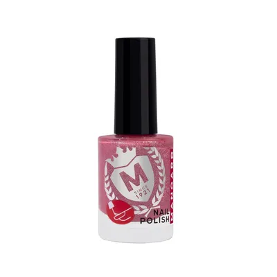 Manoard Lak za nokte 8 Roza sa sjajem, 11ml