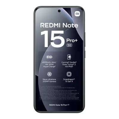 Xiaomi Redmi Note 15 PRO+ 5G 12+512, Black