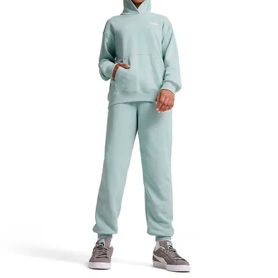 PUMA Set trenerki za djevojčice LOUNGEWEAR SUIT TR G, Svijetlo zelena