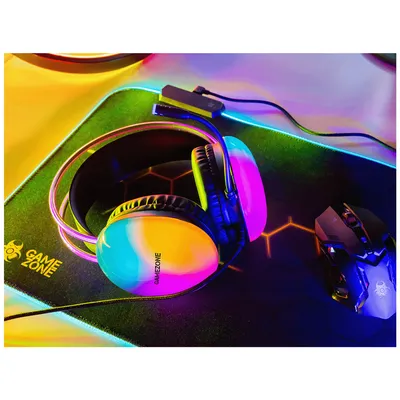 Tracer Slušalice Gamezone gz x4, Sa mikrofonom, Gaming, Stereo, RGB, Šarene