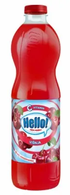 Voćni sok Hello, višnja, 1,5l