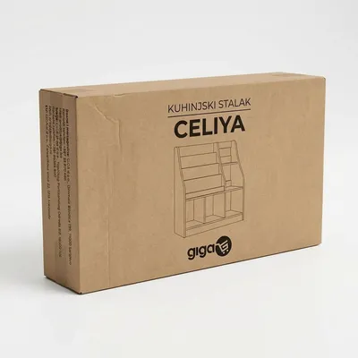 Giga Dječija polica Celiya, 80 cm, Bijela