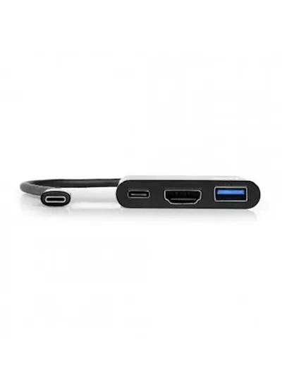 Port Designs Docking stanica Mini, USB-C, HDMI, Crna
