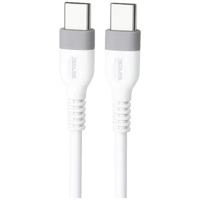Redline Punjač sa USB-C kablom G25C+CC-1M, 25W, Bijeli