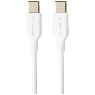 Redline USB kabl za smartphone PVC-CC-1M, type C, 60W, Bijeli