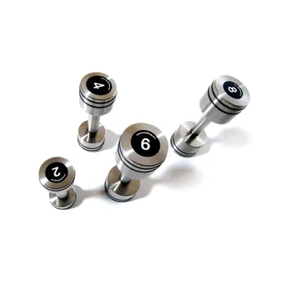 Escape Classic Steel Dumbbells - Okrugle Bućice Tegovi par 14Kg 14kg