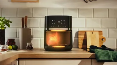 Bosch friteza na vrući zrak MAF462B1, 6,1L, 2050W, crna