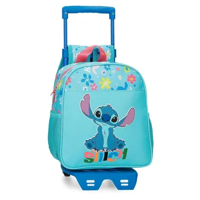 Stitch Ranac sa kolicima za djevojčice Aloha 49520T2, 25 cm, Plavi