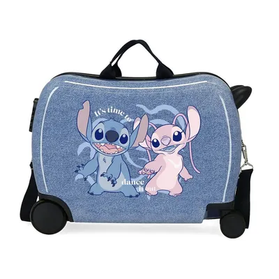 Stitch Kofer ABS It's time to dance 4659844, 50 cm, Plavi