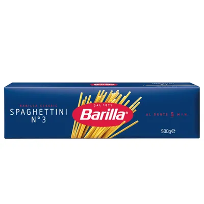 BARILLA Špagetini br. 3, 500g