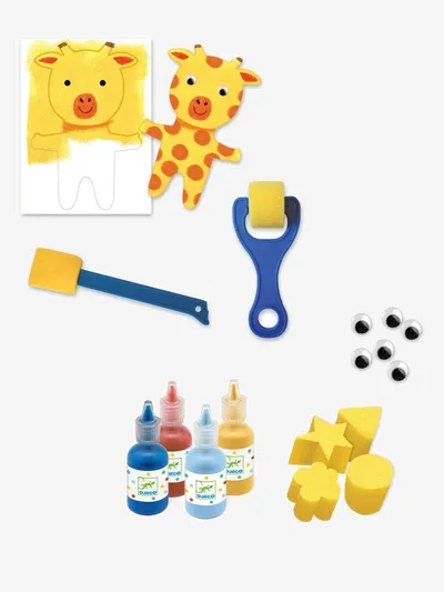 Djeco Kreativna igra Slikanje sunđerom