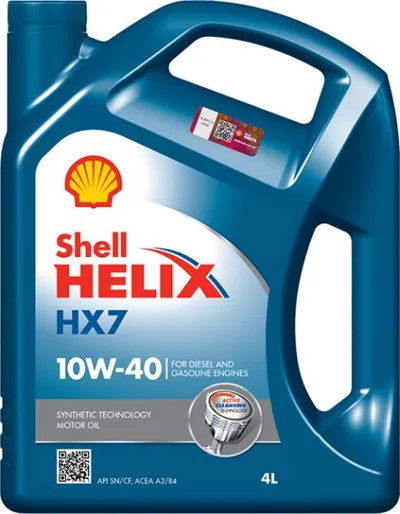 Shell Helix Motorno ulje HX7, 10W40, 4L