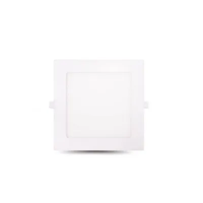 E-light LED panel  3W kvadratni ugradni 3000K, Bijeli