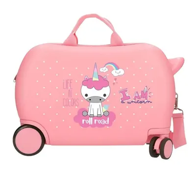 Roll Road Dječiji kofer ABS I Am Unicorn 4071042, 45 cm Narandžasti