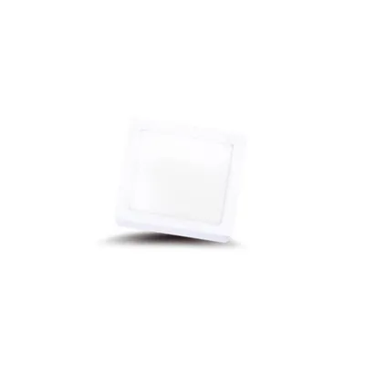 E-light LED panel  6W kvadratni nadgradni 6500K, Bijeli