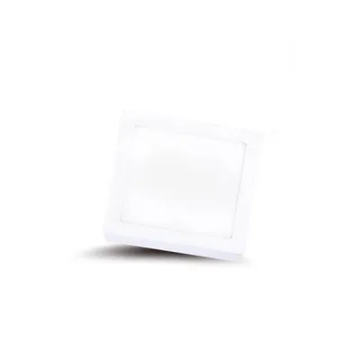 E-light LED panel  12W kvadratni nadgradni 4000K, Bijeli