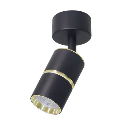 MASS-light Nadgradna lampa Genesis ML-2169-01M, Crna