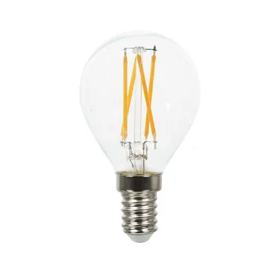 E-light LED sijalica filament G45 4W E14 3000K