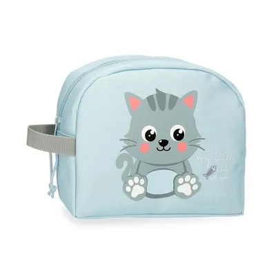 Roll Road Neseser My Little Cat 4994542, 26 cm, Sivi