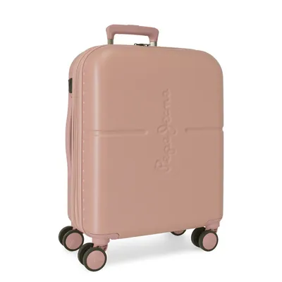 Pepe Jeans Kofer ABS Highlight proširivi 7688624, 55 cm, Roze