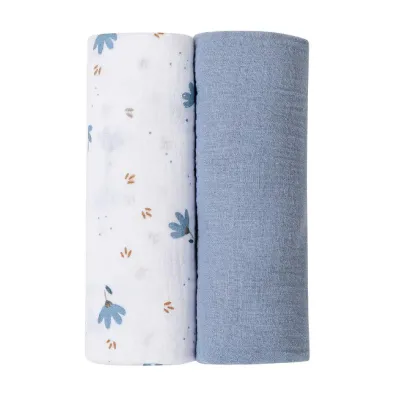 Free2Play Muslin Pelene, 2/1 Blue White