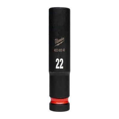 Milwaukee Nasadni duboki ključ Impact, 1/2", 22mm