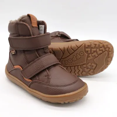 Froddo Čizme za dječake Barefoot Tex, Smeđe