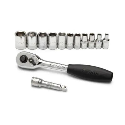 Sata Set nasadnih ključeva ST09521G, 1/4", 4-14 mm, 13 kom