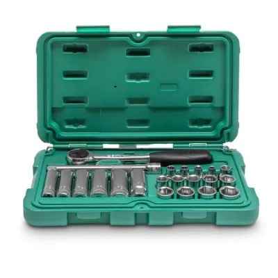 Sata Set nasadnih ključeva ST09524, 3/8", 6-19 mm, 22 kom