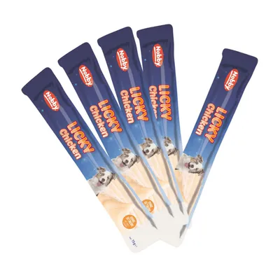 Nobby Poslastica za pse Starsnack Licky Dog Chicken, 5x15 gr