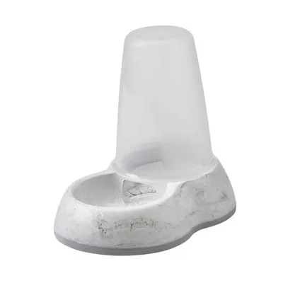 Savic Hranilica za pse sa posudom Food Store Marble, 1.5 L, Siva
