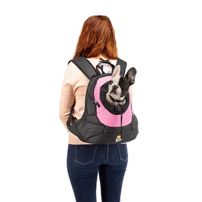 Ferplast Ruksak za pse Kangoo, Roze